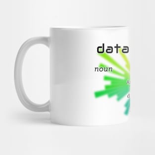 Data Analyst Dictionary Definition | Polar Chart White Mug